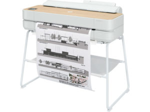 Imprimante Grand format HP DesignJet Studio couleur bois