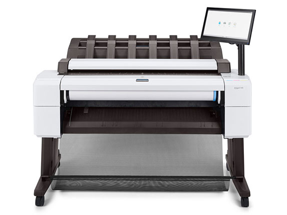 L'HP DesignJet T2600 proposez à vos équipes un confort de travail amélioré grâce à sa production silencieuse et ses standards de sécurité élevés.