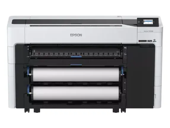 La SC-T5700D est une Imprimante technique 36 pouces - Impression rapide, polyvalente et sécurisée.

Faites passer votre productivité à la vitesse supérieure avec cette imprimante grand format conçue pour les environnements de travail techniques et créatifs exigeants. Avec une largeur d'impression atteignant 36 pouces, elle offre une polyvalence exceptionnelle pour répondre à tous vos besoins, du plan architectural au poster de présentation.